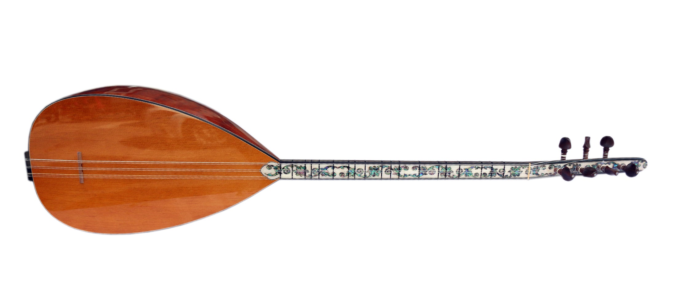 Sala short neck baglama saz OSS-308 with traditional craftsmanship