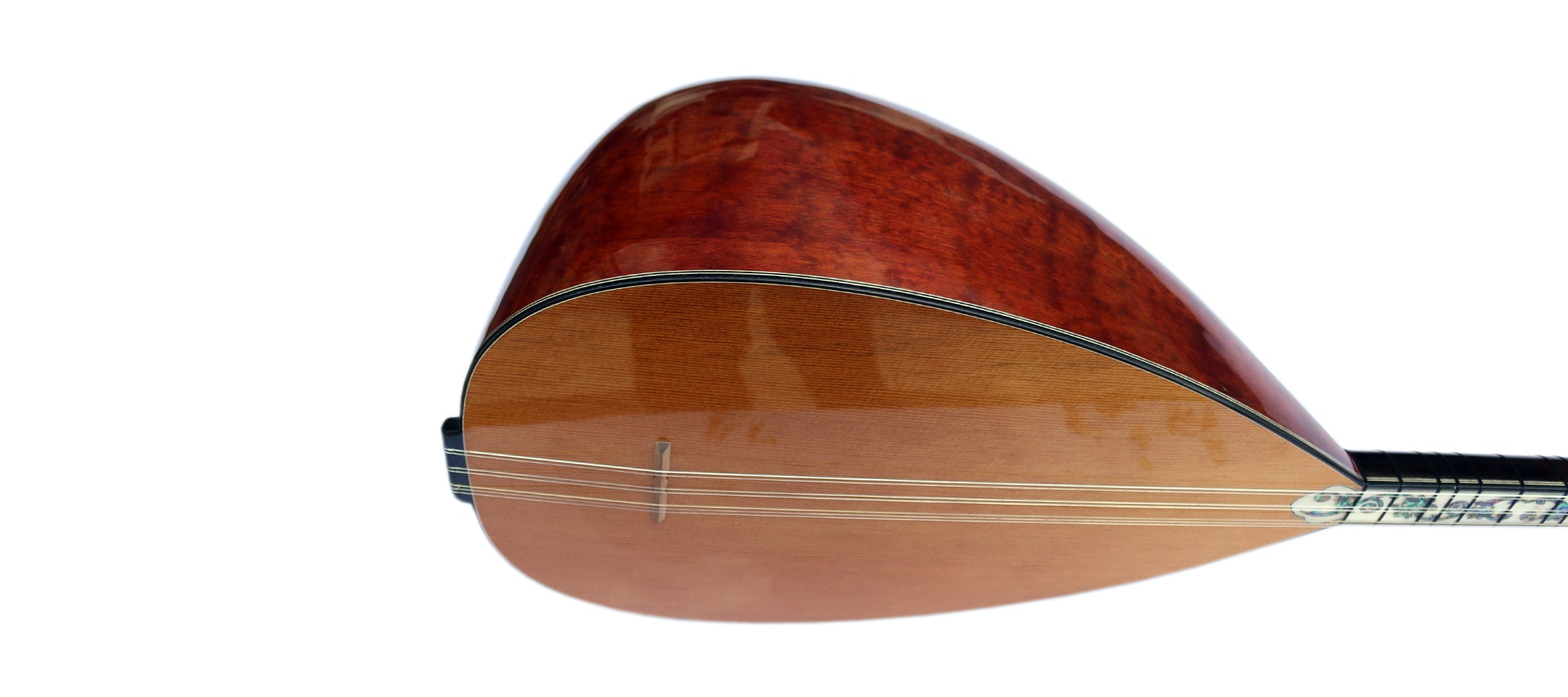 Handmade Turkish short neck baglama OSS-308 by Sala