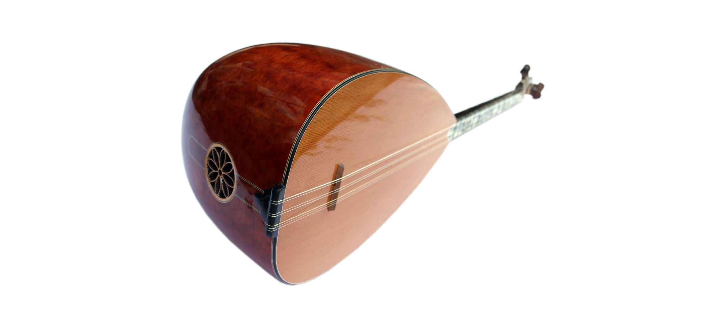 Handmade Turkish short neck baglama OSS-308 by Sala