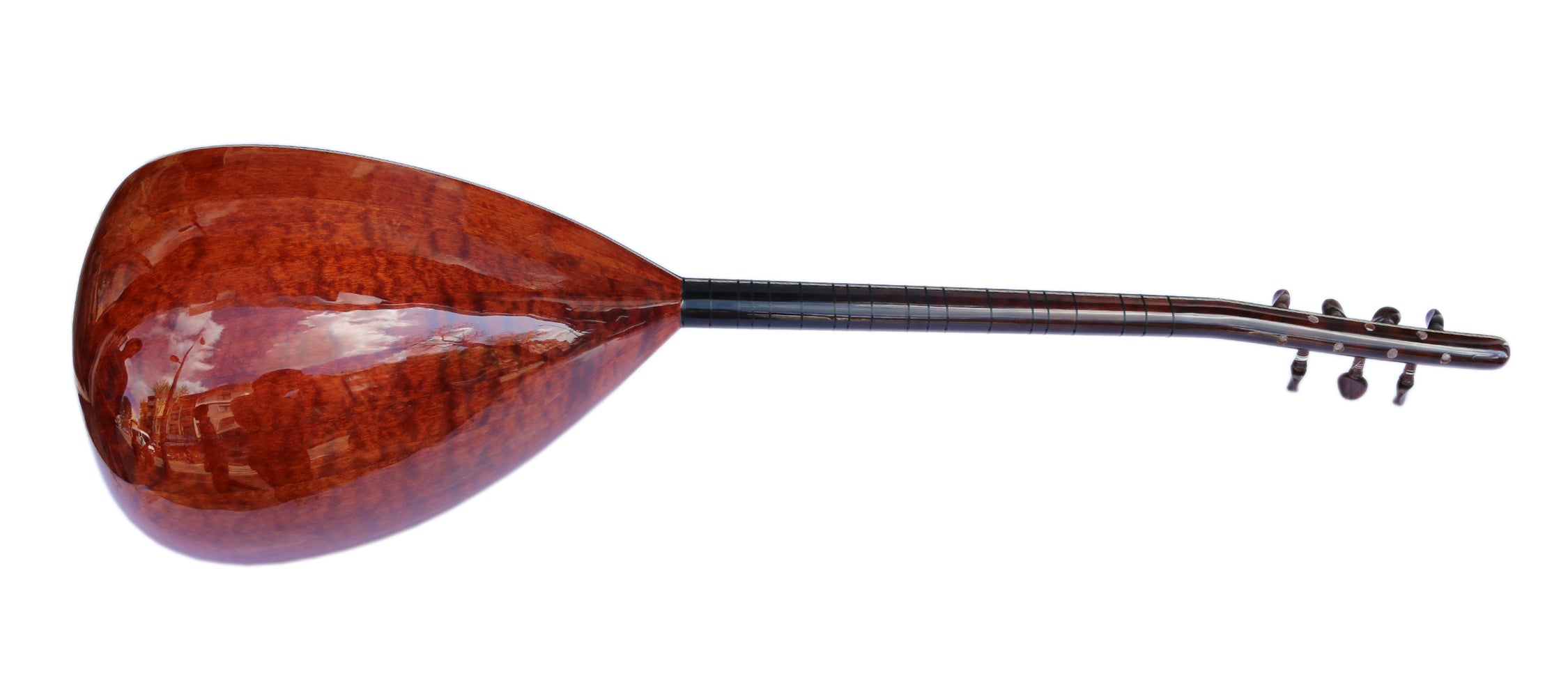 Handmade Turkish short neck baglama OSS-308 by Sala
