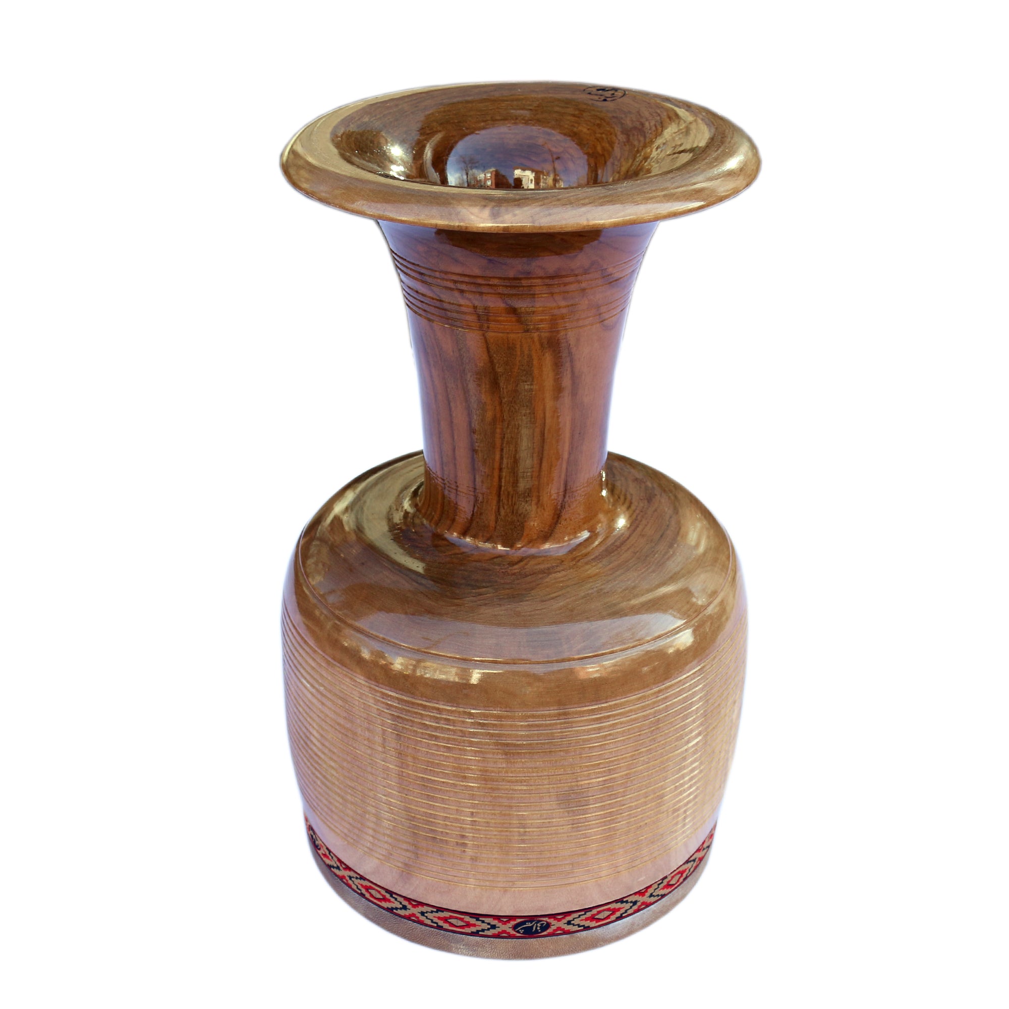 تنبك SHZ-103B من Shirani بجلد طبيعي وحقيبة حمل