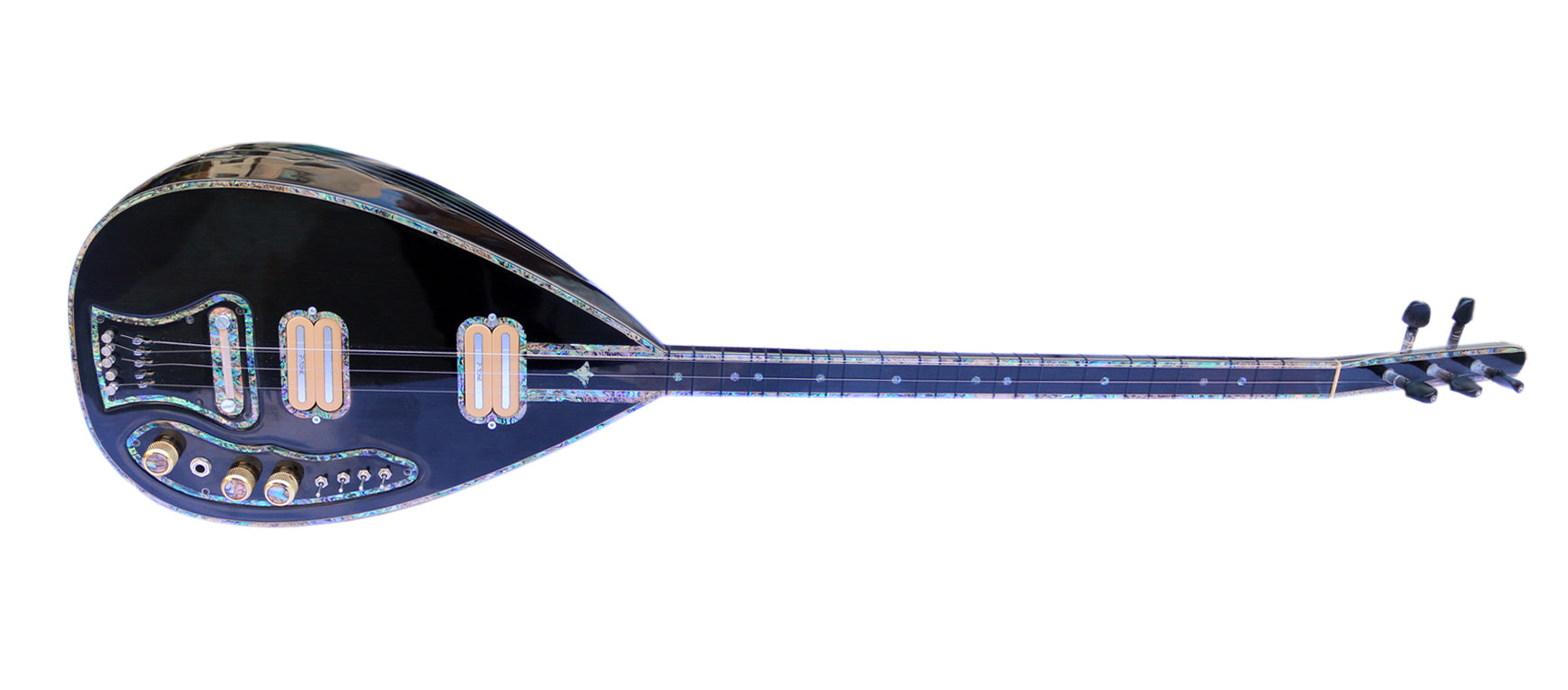Professional Long Neck Electric Baglama Saz with P•TONE Pickups PI-4B