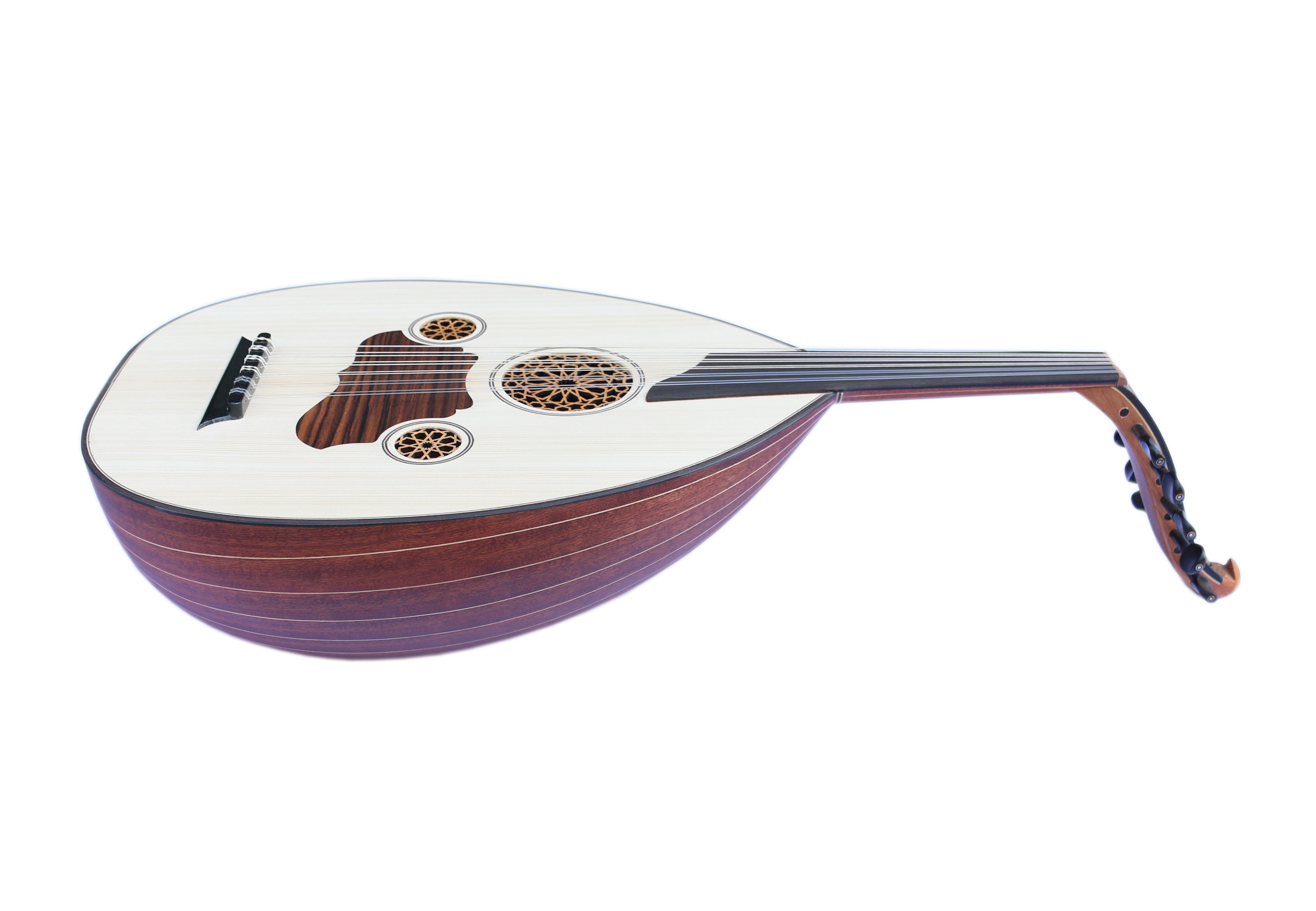 Turkish quality mahogany oud AO-101M handmade bestseller by Sala