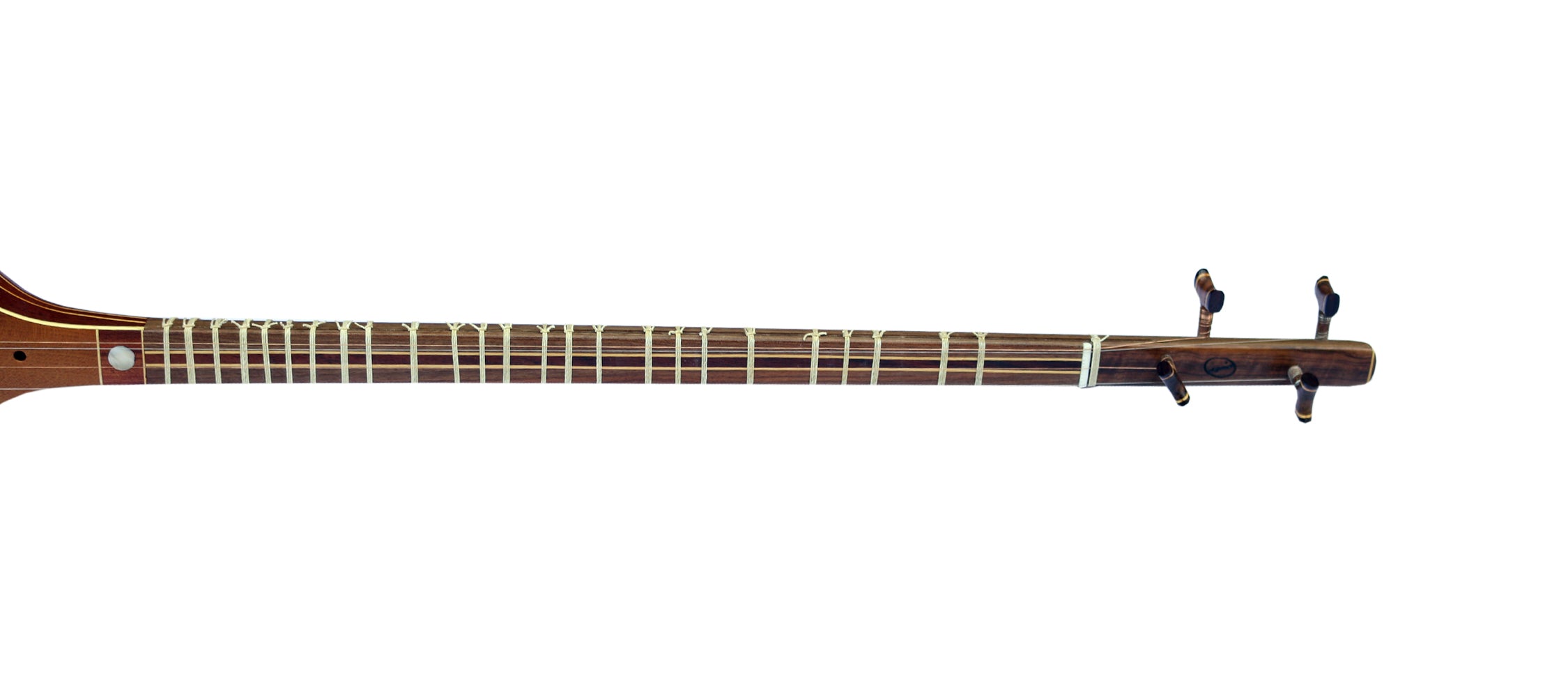 سه تار Mansur MS-304 آلة نقر فارسية مصنوعة يدويًا بأربعة أوتار