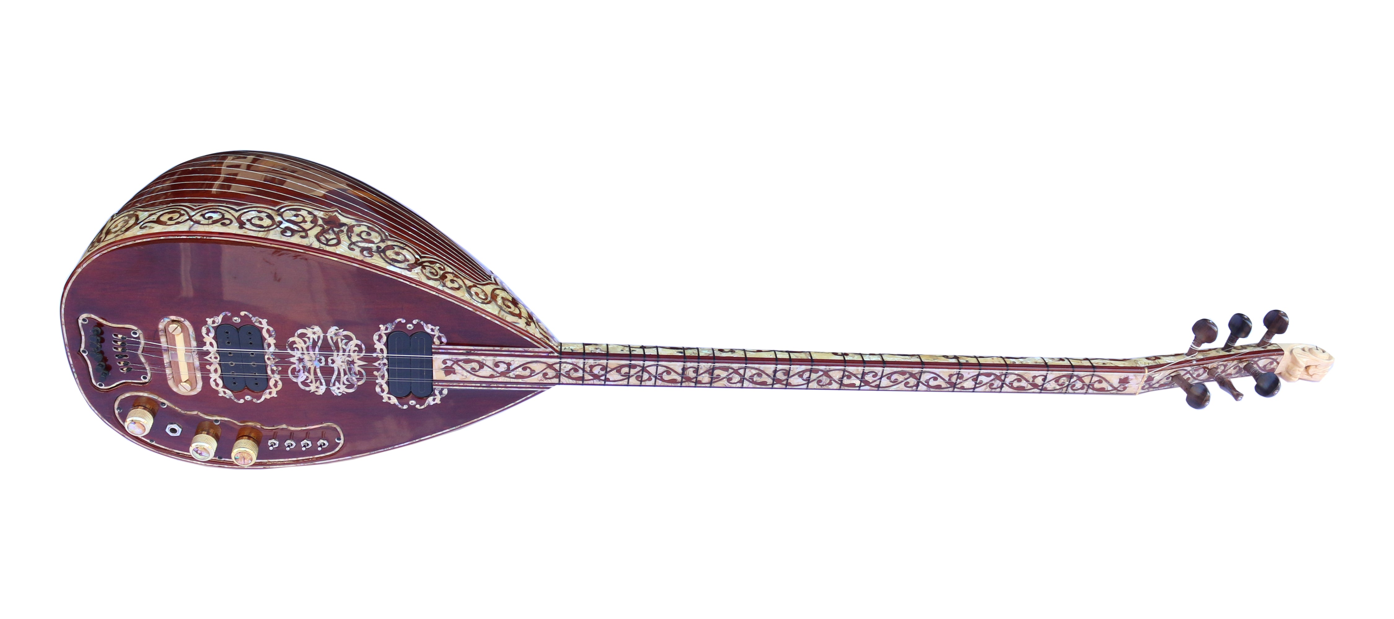 ساز كهربائي مخصص PEARL-2 بترصيع لؤلؤي من Sala