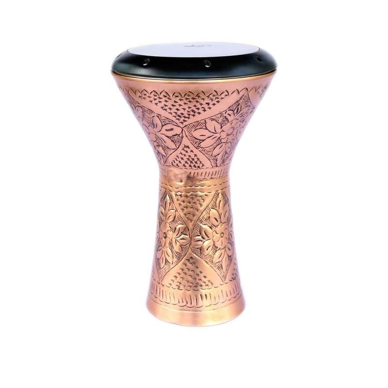 دربوكة مصرية نحاسية سولو DED-422P من Dest Percussion بغلاف منقوش يدوياً