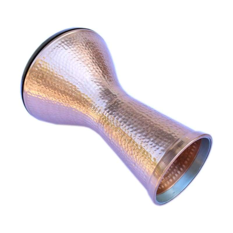 دمبك مصري نحاسي DED-423 من Dest Percussion بجلد صناعي قابل للضبط