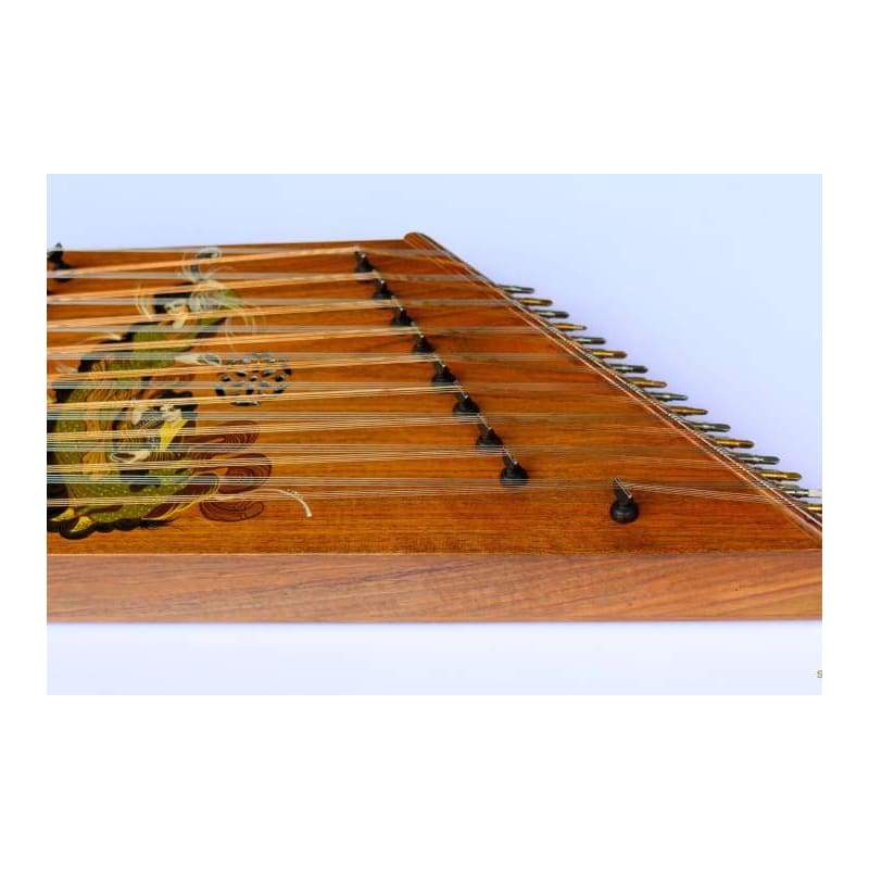 Sadeghi سنطور ملون 9 جسور SRS-309 مع مضراب