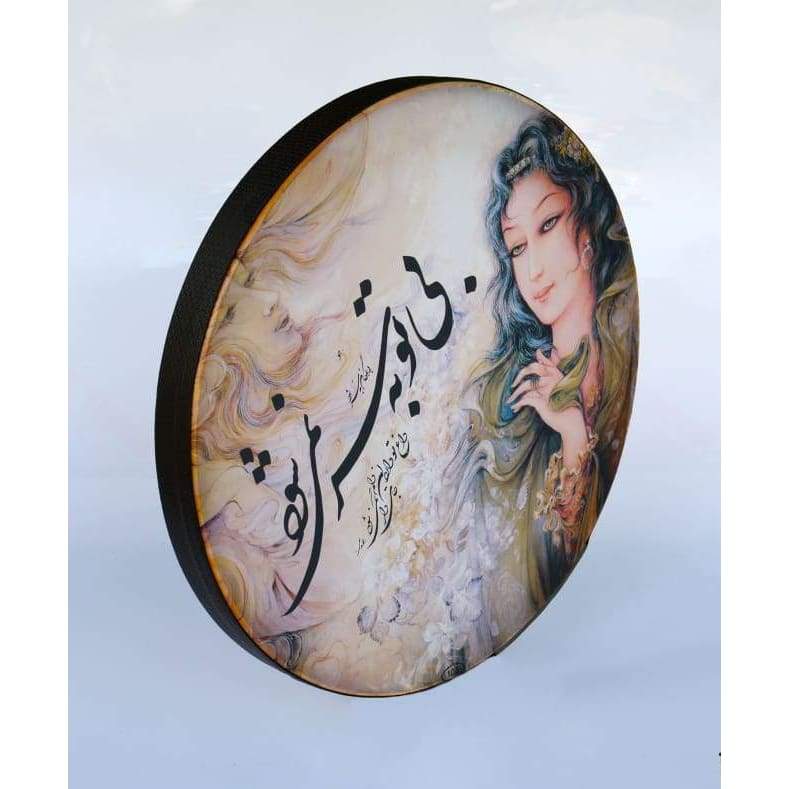 دف زخرفي Dest NDR-103 مع جسم مطلي