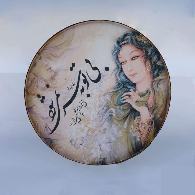 دف مصوّر NDR-103 من Dest بزخرفة يدوية