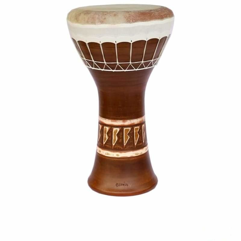 دربوكة فخارية باس متوسط احترافية EP-004-B من Emin Percussion بجلد ماعز