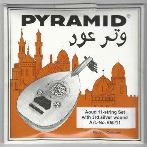 أوتار احترافية للعود تونينج عربي-سوري Pyramid PSO-650 طقم كامل