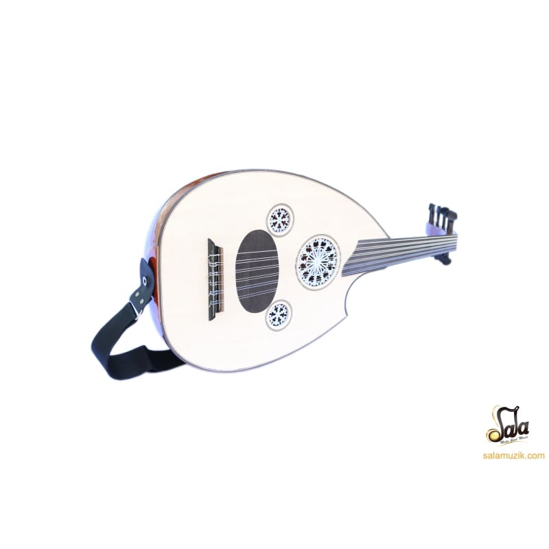 عود كهربائي احترافي تركي AOH-5 بجسم ماهوجني ووجه تنوب