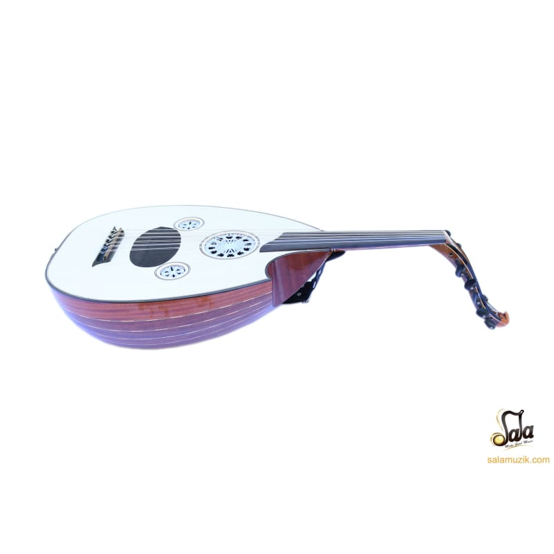 عود كهربائي AOH-5 ماهوجني وتنوب بجسر أبنوس من Sala Muzik